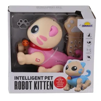 Sunman Robot Akıllı Kedi F/f Sesli 3.7V.usb 2 Sun-s00005135