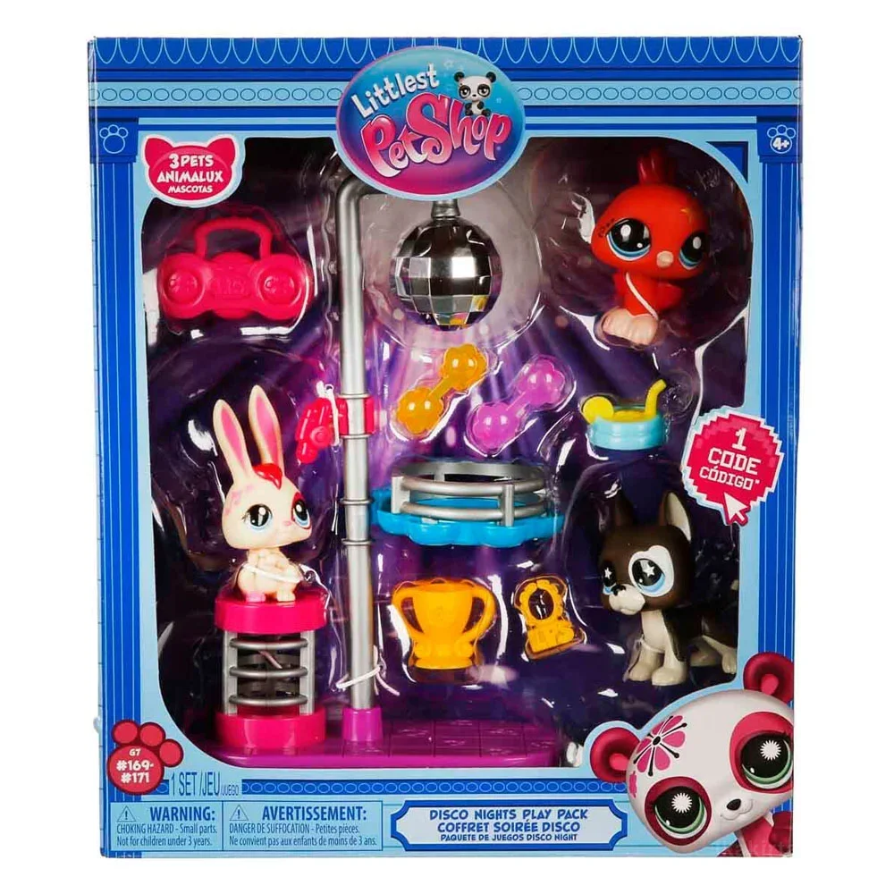 Sunman Littlest PetShop Figür Oyun Set Minişler Disco Nights 3