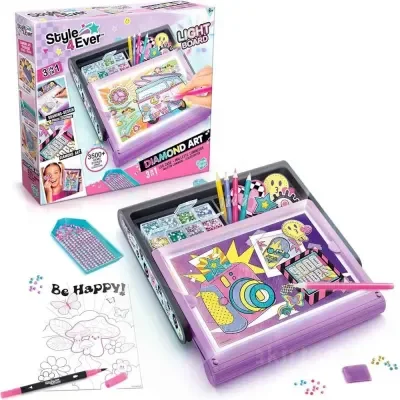 Sunman Hobi Set Style 4Ever Diamond Art 3In1 Işık OFG 300