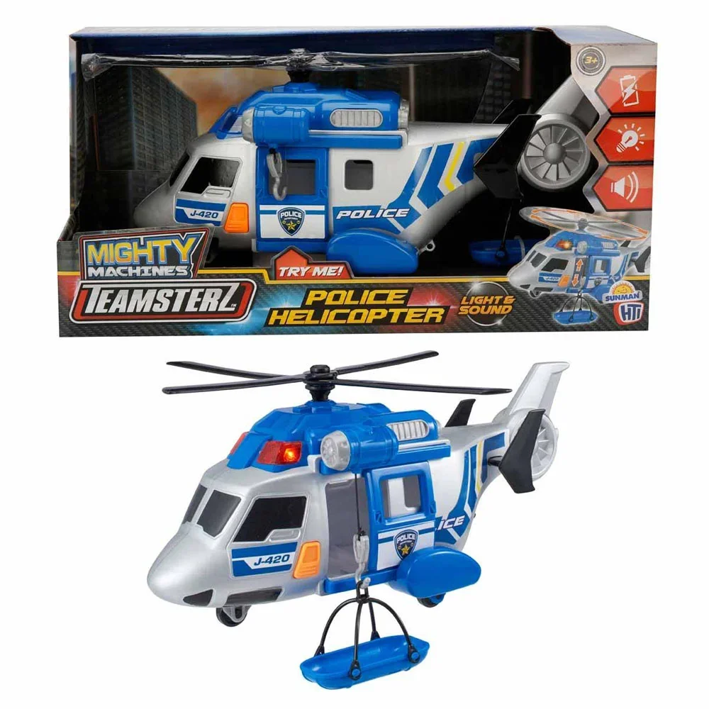 Sunman Polis Helikopteri Med Ses/ışık 36Cm Sun-s00071231