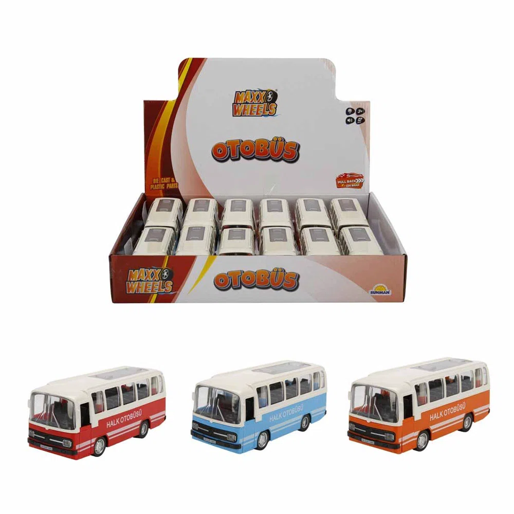 Sunman Oyuncak Halk Otobüsü 15Cm Ses Işık Sun-s00003097