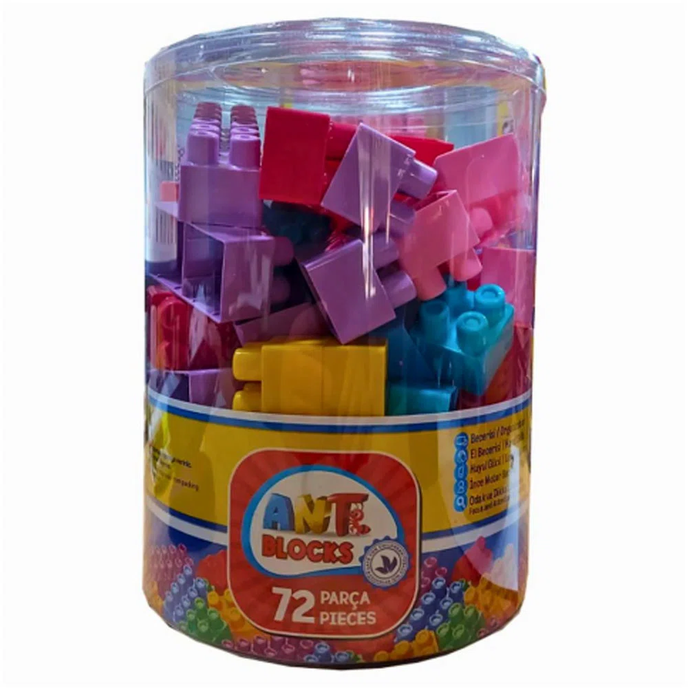 Asya Ant Blocks Pastel Ast 72 Prç. ANT072-P