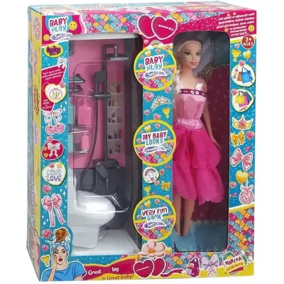 Oydaş Klozetli Banyo Bebekli Oyd-04-02387