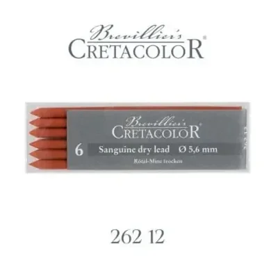 Cretacolor Sanguine Dry Medium Portmin Uç 5,6mm 6Lı 26212