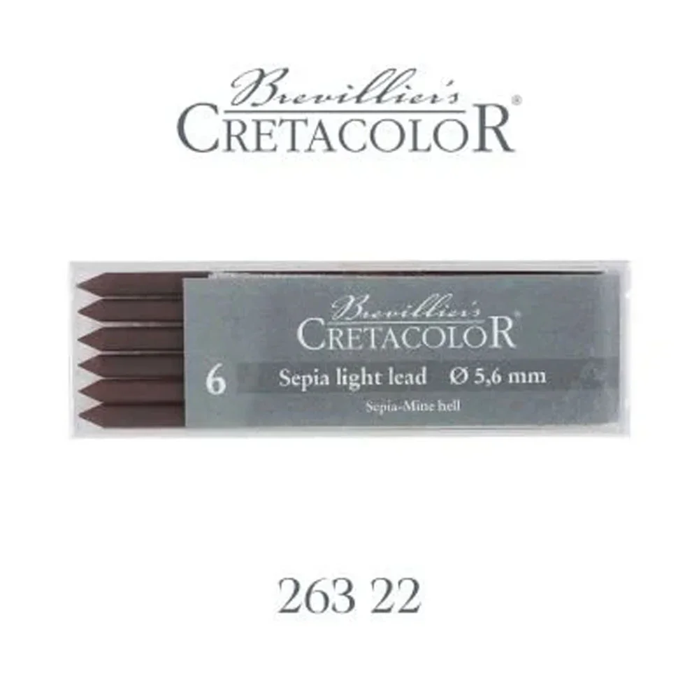 Cretacolor Sepia Light Portmin Uç 5,6mm 6Lı 26322