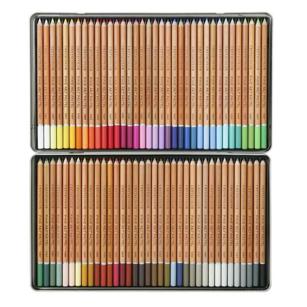 Cretacolor Fine Art Pastel Boya Kalem Seti 72 Renk Metal Kutu 47072