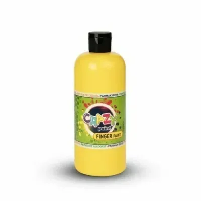 Crazy Finger Paint Sarı 500 GR
