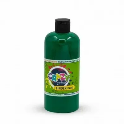 Crazy Finger Paint Yeşil 500 GR