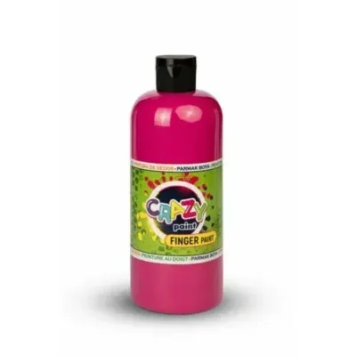 Crazy Finger Paint Pembe 500 GR
