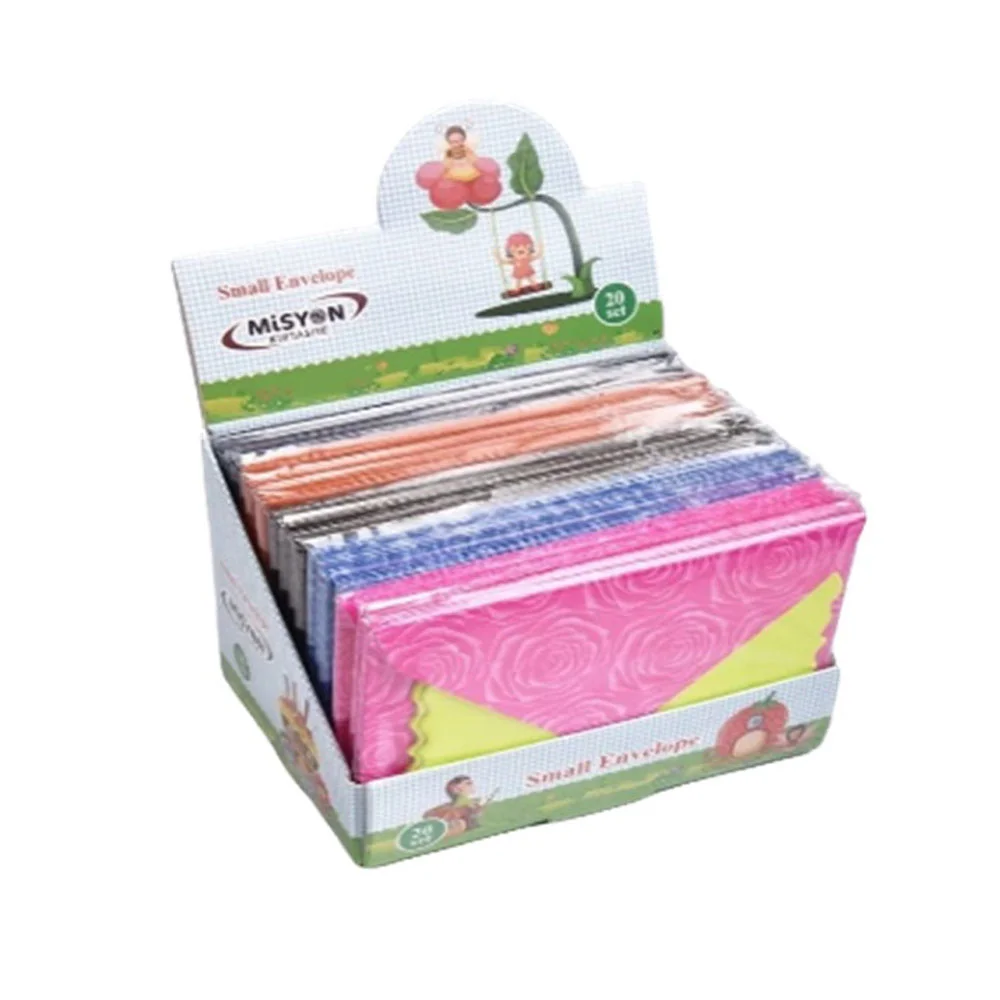 Misyon Desenli Mini Zarf Takım 5 Li Set A-2