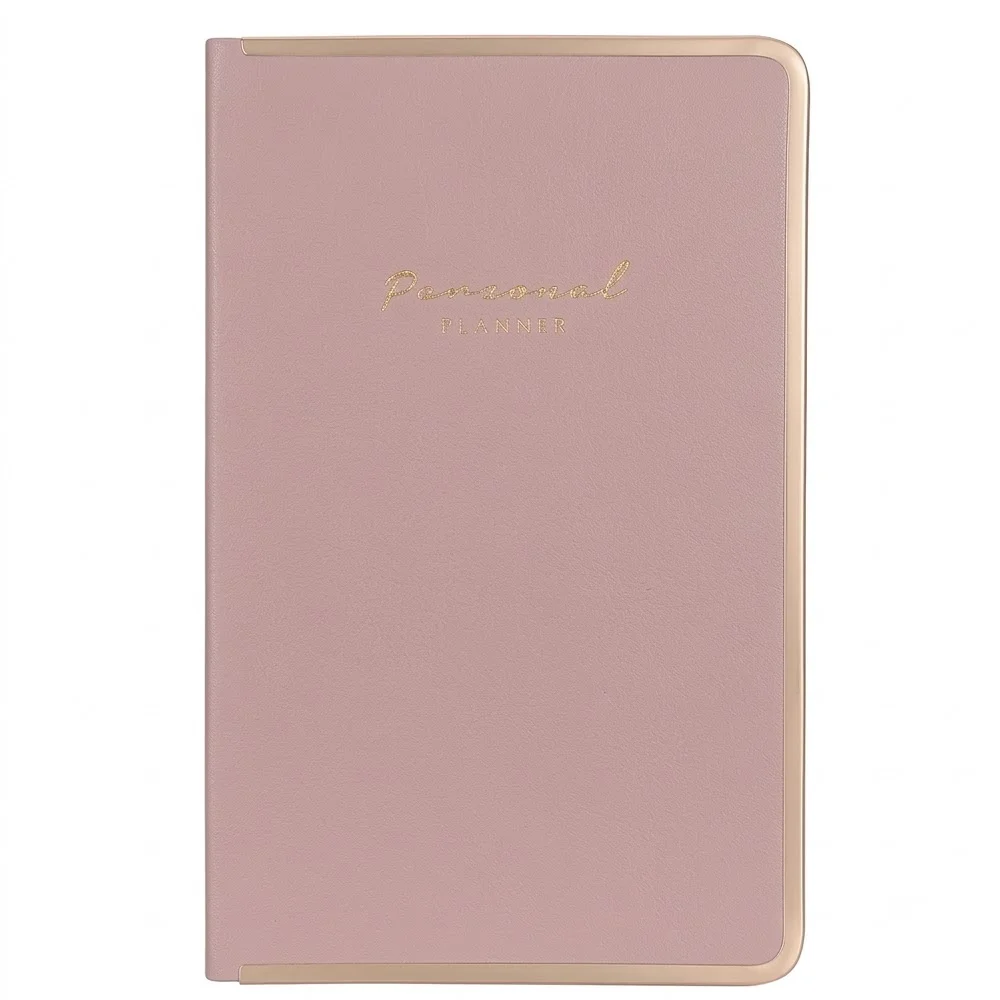 Victorias Jour Monaco Vegan Deri Sert Kapak Defter 96 Yp 13x21 Pudra