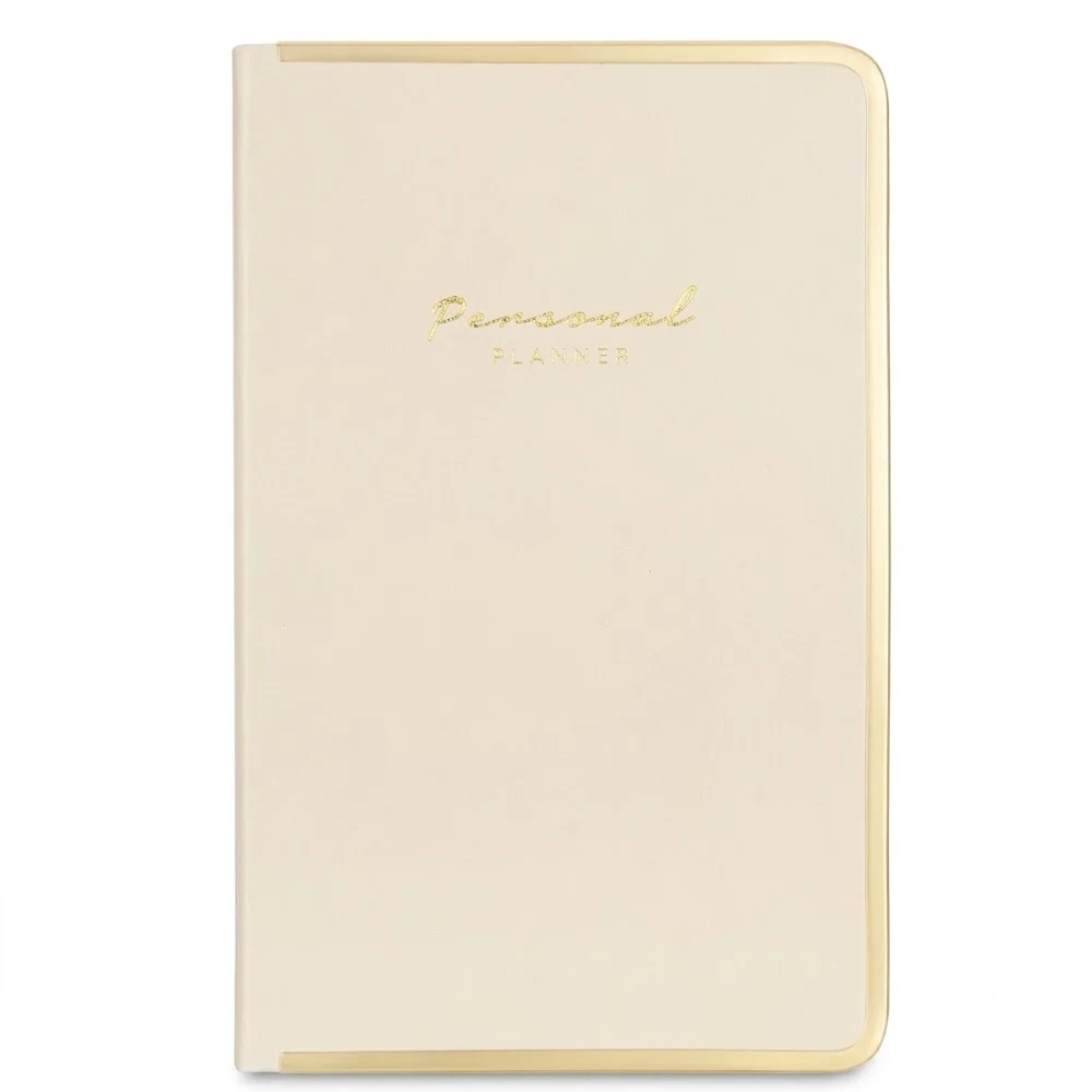 Victorias Jour Monaco Vegan Deri Sert Kapak Defter 96 Yp 13x21 Çiz Krem