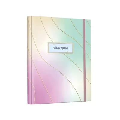 Victoria S Journals Gizli Spiralli Defter 17x24 96 YP Çizgili 124-1156