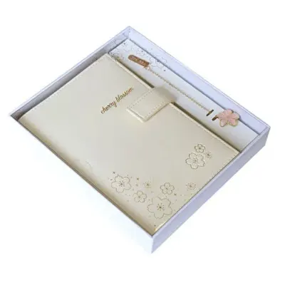 VJ Kutulu Defter 13x18 Cm Ivory 96 YP Kitap Ayraçlı 124-1060