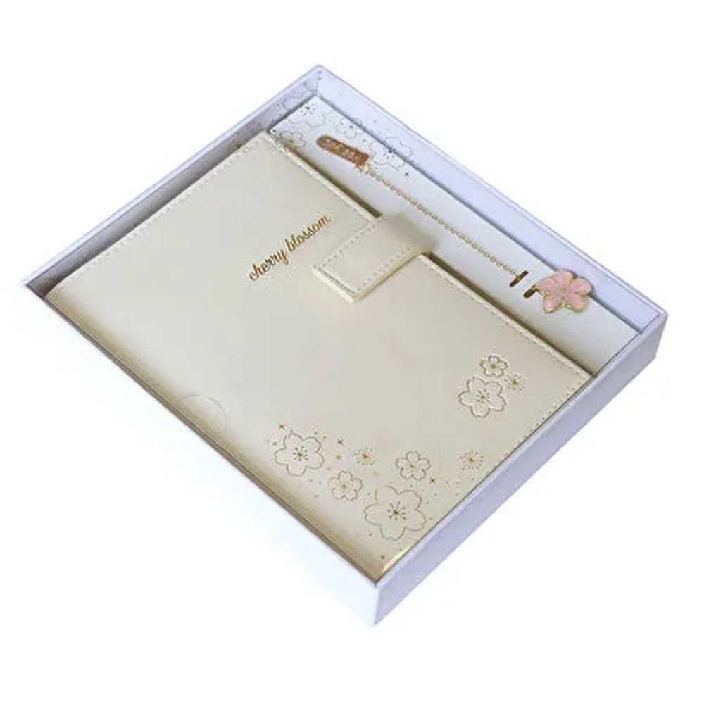 VJ Kutulu Defter 13x18 Cm Ivory 96 YP Kitap Ayraçlı 124-1060