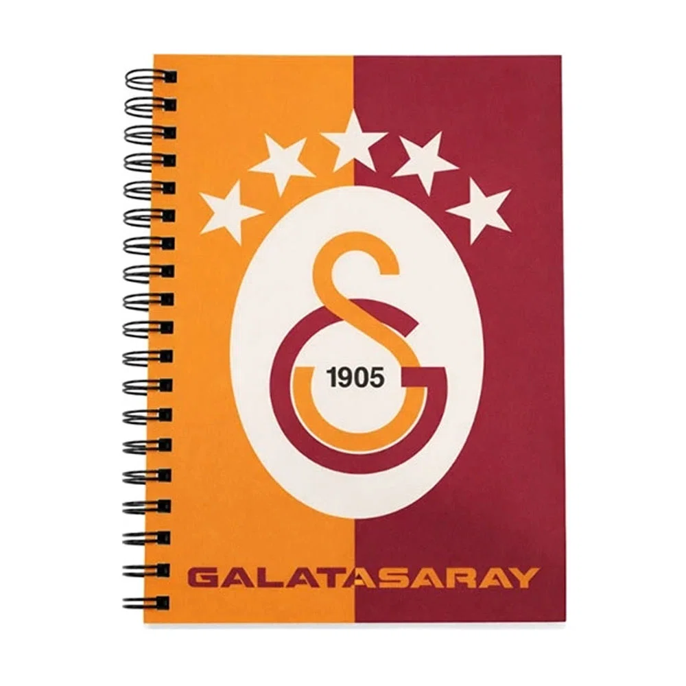Galatasaray A6 10*15 Spiralli Karton Kapak Defter 50311