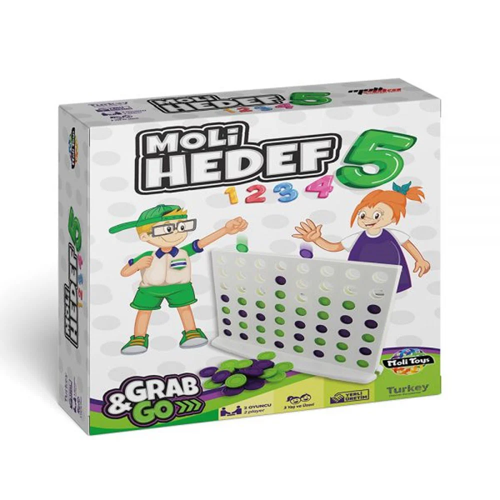 Moli Toys Hedef 5 Akıl Mantık Zeka ve Strateji Oyunu ML-1308