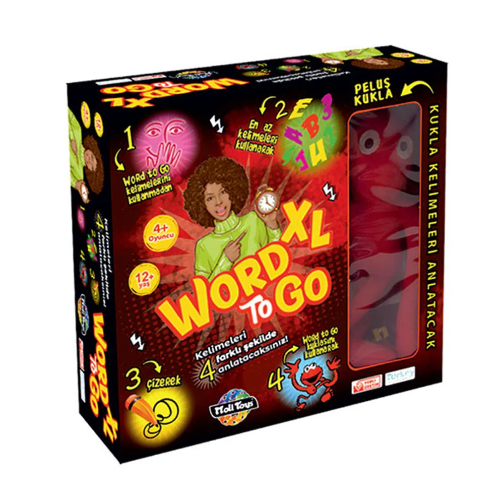 Moli Toys Word XL To Go Kukla Kelimeleri Anlatacak ML-1599