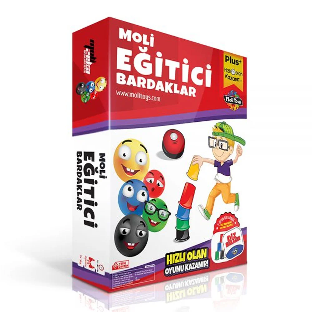 Moli Toys Eğitici Bardaklar Kutu Oyunu ML-1315