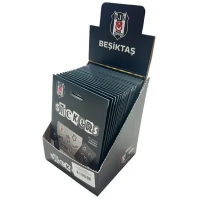 Beşiktaş Siyah Sticker Paketi (25 Adet)