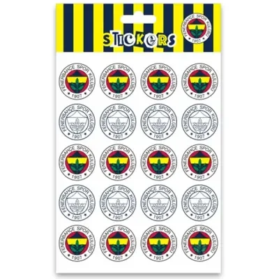 Fbst26011 Fenerbahçe Arma Sticker Sheet