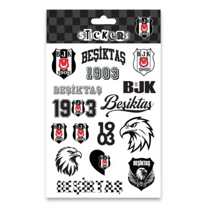 Bjkst26001 Beşiktaş 1903 Sticker Sheet