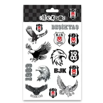 Bjkst26002 Beşiktaş Kartal Sticker Sheet
