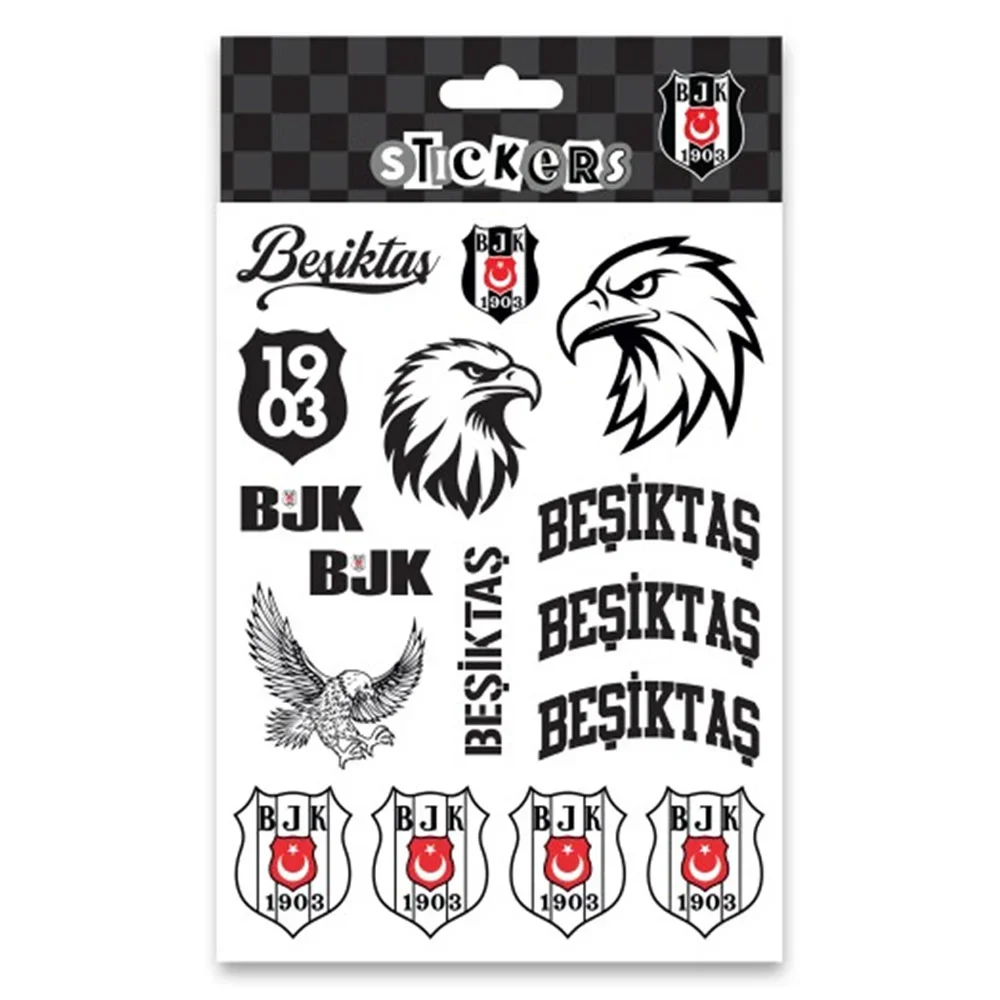 Bjkst26006 Beşiktaş Kolej Sticker Sheet